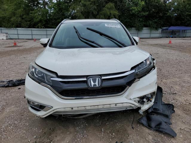 5J6RM3H97GL031121 - 2016 HONDA CR-V TOURING WHITE photo 5