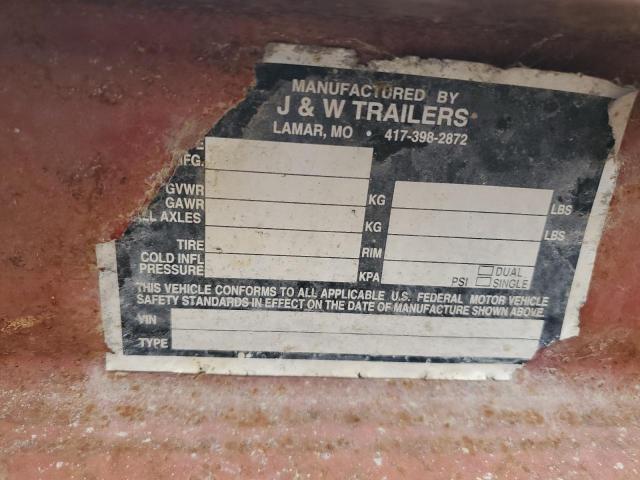 5E5US16287L010126 - 2007 UTILITY TRAILER Շագանակագույն լուսանկար 10