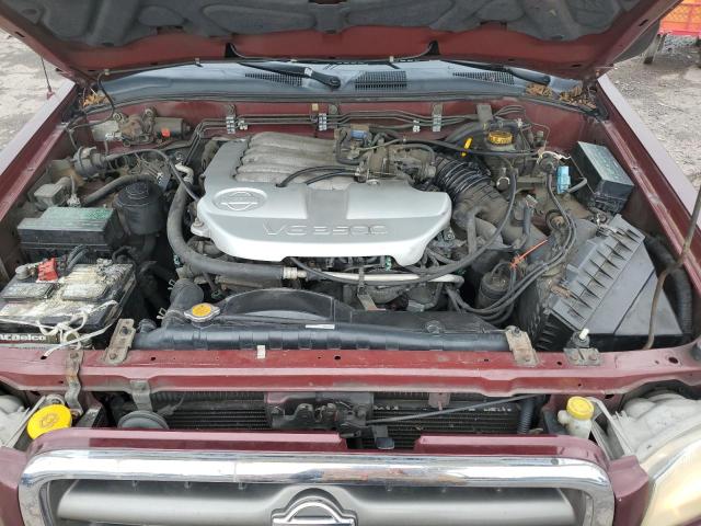 JN8DR07Y11W519015 - 2001 NISSAN PATHFINDER LE 勃艮第红 照片 12