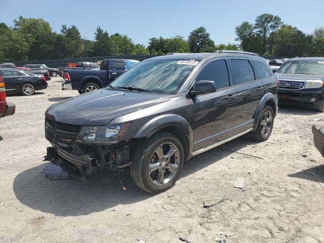 3C4PDDGG4ET316086 - 2014 DODGE JOURNEY CROSSROAD GRAY photo 1