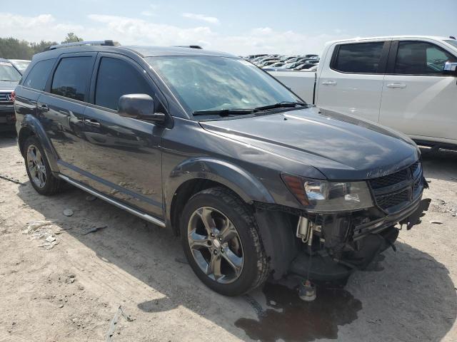 3C4PDDGG4ET316086 - 2014 DODGE JOURNEY CROSSROAD GRAY photo 4