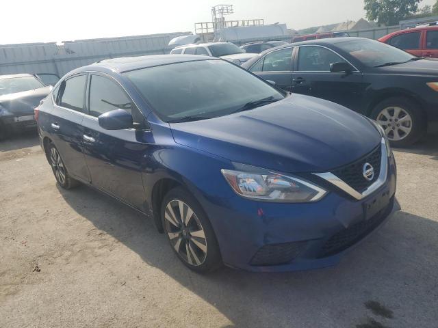 3N1AB7AP7KY225644 - 2019 NISSAN SENTRA S Көк фото 4