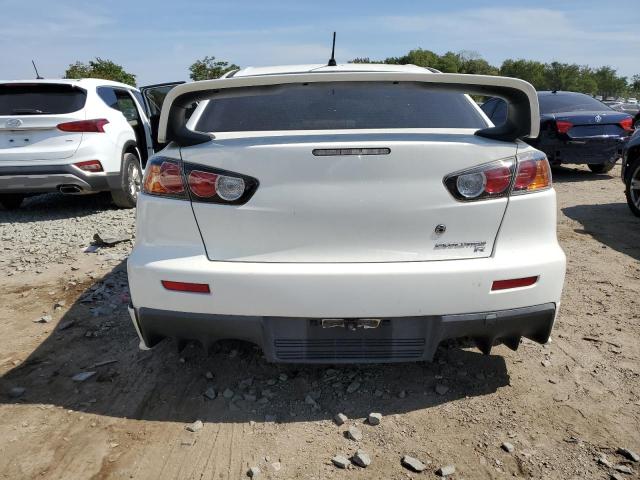 JA3AW56V28U051389 - 2008 MITSUBISHI LANCER EVOLUTION MR WHITE photo 6