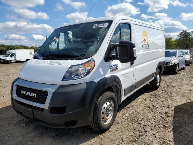 3C6LRVAG2ME584403 - 2021 RAM PROMASTER 1500 STANDARD WHITE photo 2