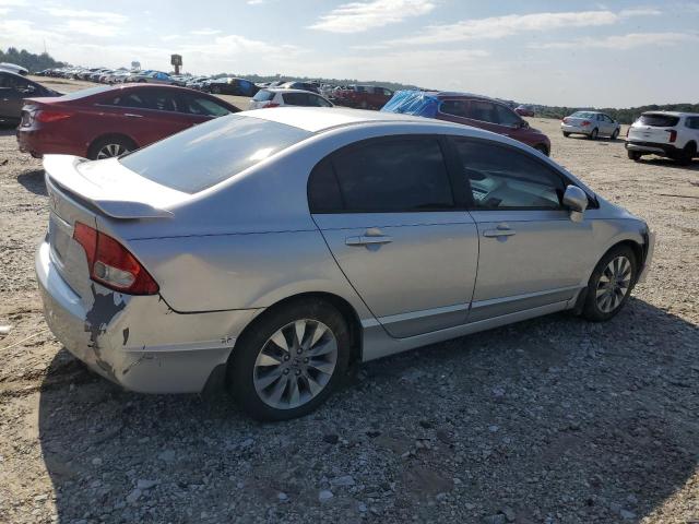 2HGFA1F88AH516664 - 2010 HONDA CIVIC EX SILVER photo 3