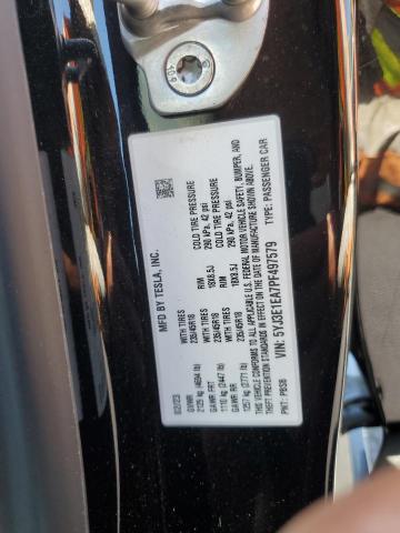 5YJ3E1EA7PF497579 - 2023 TESLA MODEL 3 BLACK photo 13