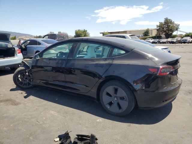 5YJ3E1EA7PF497579 - 2023 TESLA MODEL 3 BLACK photo 2
