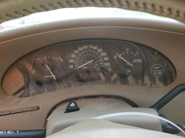 2G4WY55J211168466 - 2001 BUICK CENTURY LIMITED TAN photo 9