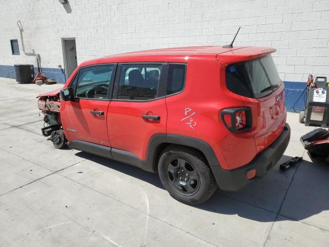 ZACCJAAB5HPG17058 - 2017 JEEP RENEGADE SPORT RED photo 2