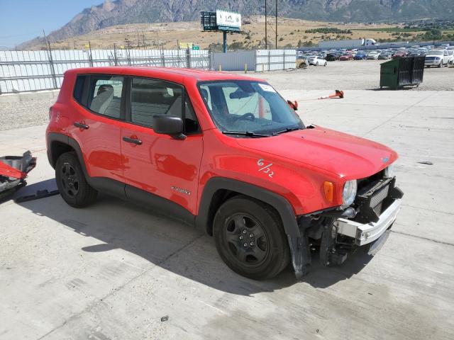 ZACCJAAB5HPG17058 - 2017 JEEP RENEGADE SPORT RED photo 4