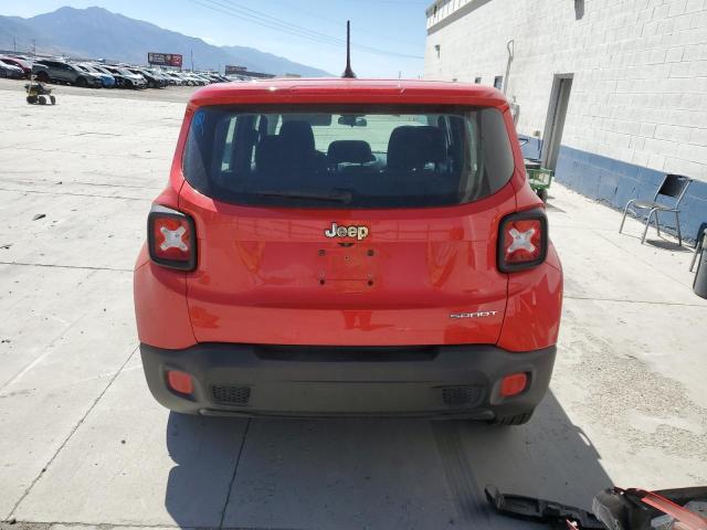 ZACCJAAB5HPG17058 - 2017 JEEP RENEGADE SPORT RED photo 6