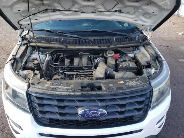 1FM5K8AR5GGC26544 - 2016 FORD EXPLORER POLICE INTERCEPTOR WHITE photo 11