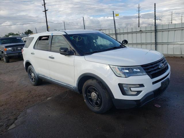 1FM5K8AR5GGC26544 - 2016 FORD EXPLORER POLICE INTERCEPTOR WHITE photo 4