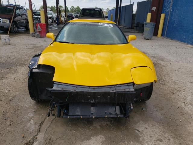 1G1YY12S235121452 - 2003 CHEVROLET CORVETTE Z06 YELLOW photo 5