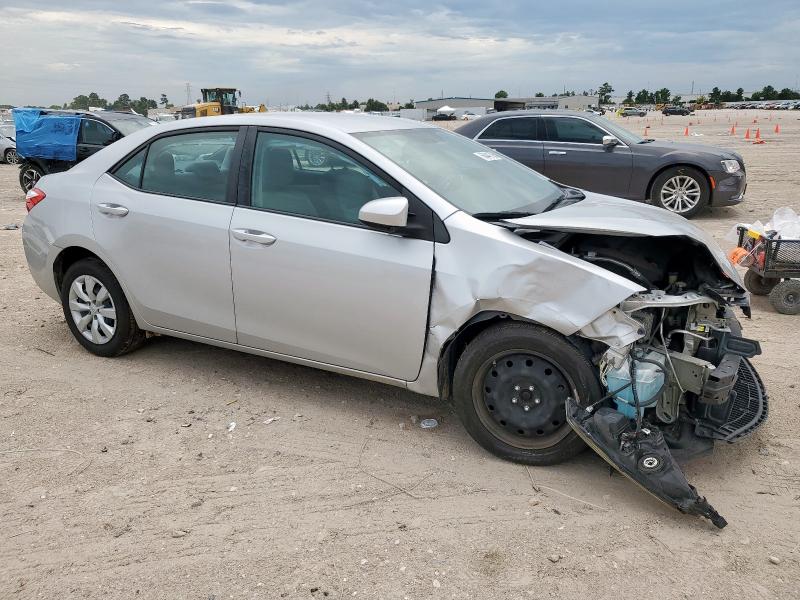 5YFBURHE5GP487097 - 2016 TOYOTA COROLLA L SILVER photo 4