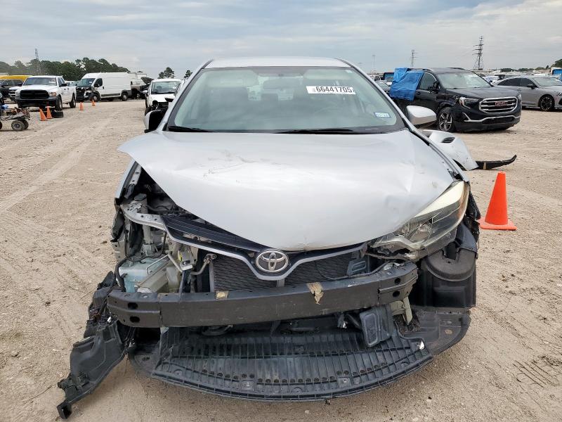 5YFBURHE5GP487097 - 2016 TOYOTA COROLLA L SILVER photo 5