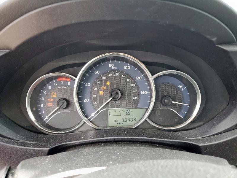 5YFBURHE5GP487097 - 2016 TOYOTA COROLLA L SILVER photo 9