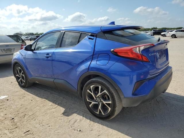 NMTKHMBX6JR049655 - 2018 TOYOTA C-HR XLE BLUE photo 2