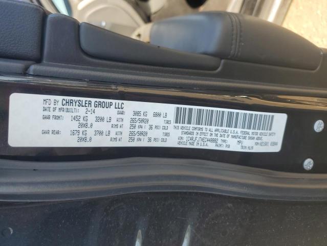 1C4RJFJTXEC448882 - 2014 JEEP GRAND CHER SUMMIT შავი ფოტო 13