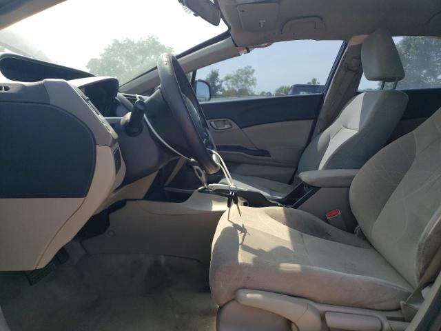 2HGFB2F58CH605789 - 2012 HONDA CIVIC LX მუქწითელი ფოტო 7