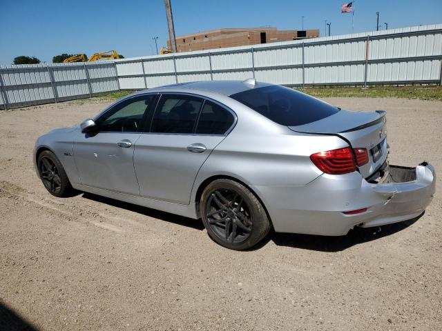 WBA5A7C59ED617252 - 2014 BMW 528 XI SILVER photo 2