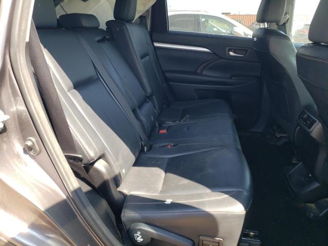 5TDJKRFH1FS199744 - 2015 TOYOTA HIGHLANDER XLE GRAY photo 10