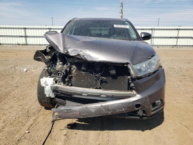 5TDJKRFH1FS199744 - 2015 TOYOTA HIGHLANDER XLE GRAY photo 5