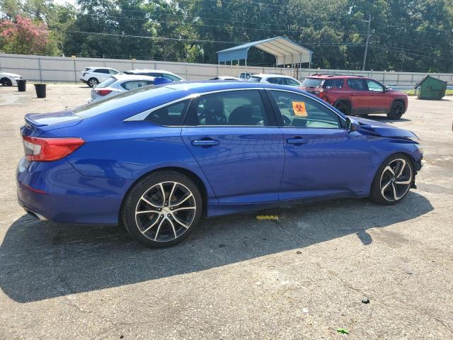 1HGCV1F34LA088704 - 2020 HONDA ACCORD SPORT BLUE photo 3