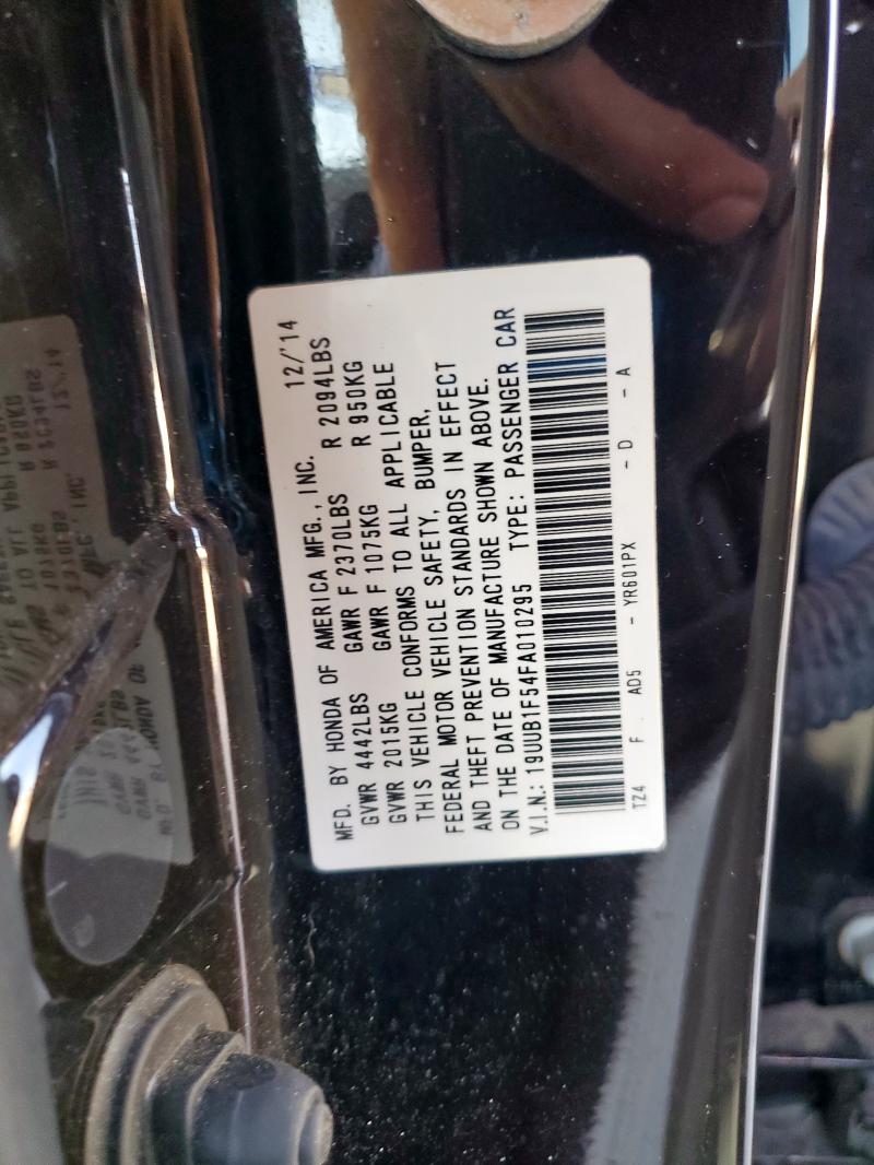 19UUB1F54FA010295 - 2015 ACURA TLX TECH BLACK photo 12