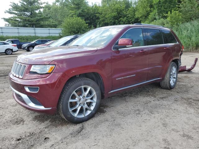 1C4RJFJG2GC319637 - 2016 JEEP GRAND CHER SUMMIT ბურგუნდია ფოტო 1