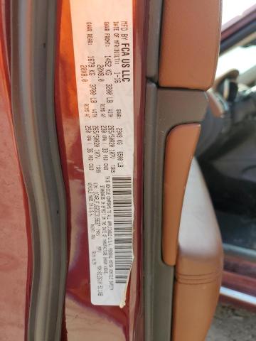 1C4RJFJG2GC319637 - 2016 JEEP GRAND CHER SUMMIT ბურგუნდია ფოტო 14