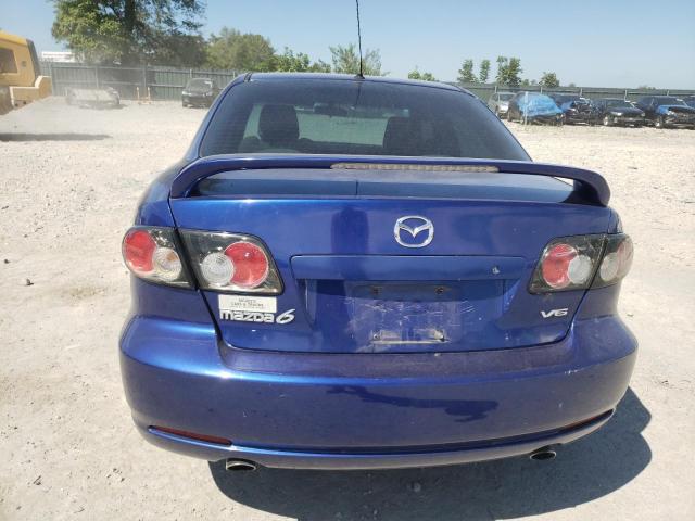 1YVHP80D965M60750 - 2006 MAZDA 6 S BLUE photo 6