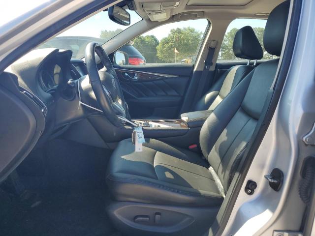 JN1EV7AR0JM443775 - 2018 INFINITI Q50 LUXE SILVER photo 7
