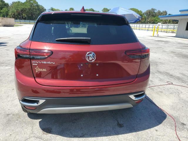 LRBFZPR44PD202078 - 2023 BUICK ENVISION ESSENCE Կարմիր լուսանկար 6