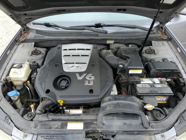 5NPEU46F87H219993 - 2007 HYUNDAI SONATA SE SILVER photo 11