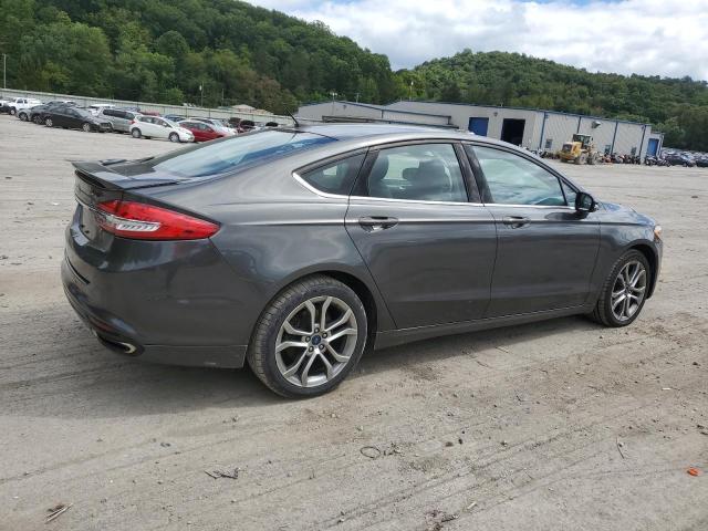 3FA6P0T92HR235601 - 2017 FORD FUSION SE CHARCOAL photo 3