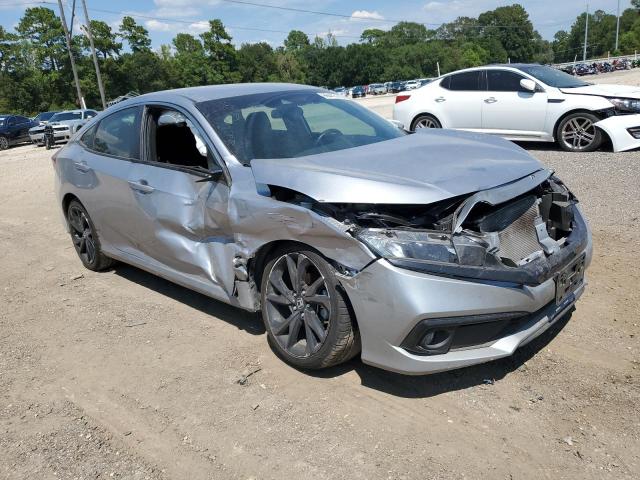 19XFC2F88KE024597 - 2019 HONDA CIVIC SPORT SILVER photo 4