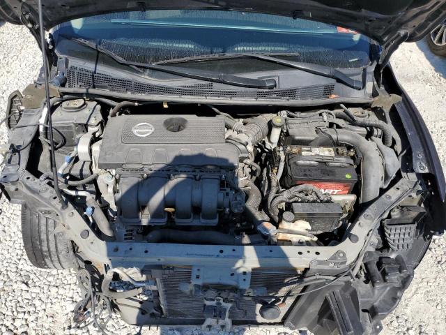 3N1AB7APXEL607457 - 2014 NISSAN SENTRA S GRAY photo 11