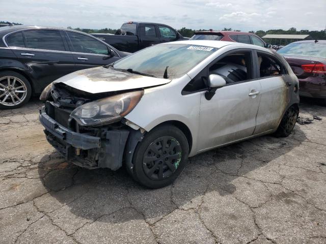 KNADM5A3XG6686757 - 2016 KIA RIO LX SILVER photo 1