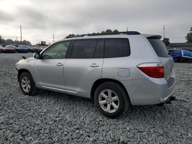 JTEES41A592136619 - 2009 TOYOTA HIGHLANDER SILVER photo 2