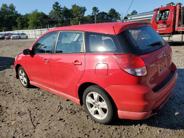 2T1KR32E63C105323 - 2003 TOYOTA COROLLA MA XR RED photo 2