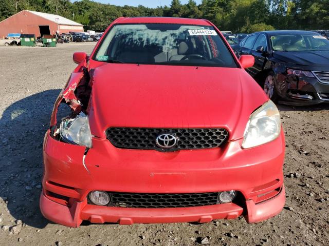 2T1KR32E63C105323 - 2003 TOYOTA COROLLA MA XR RED photo 5