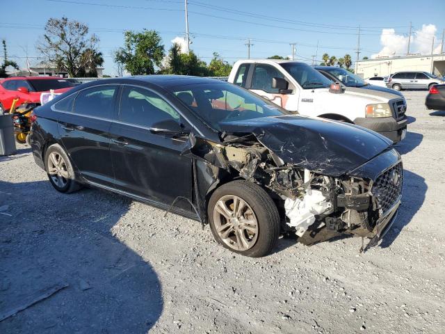 5NPE34AF1JH709905 - 2018 HYUNDAI SONATA SPORT BLACK photo 4