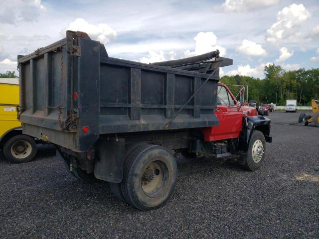 1FDWK64P9MVA04955 - 1991 FORD F600 F RED photo 4