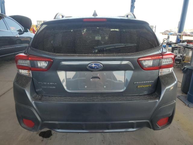 JF2GTHSC3MH652079 - 2021 SUBARU CROSSTREK SPORT GRAY photo 6