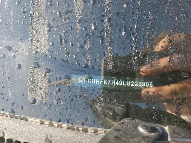 SHHFK7H49LU223906 - 2020 HONDA CIVIC SPORT 白色 照片 12