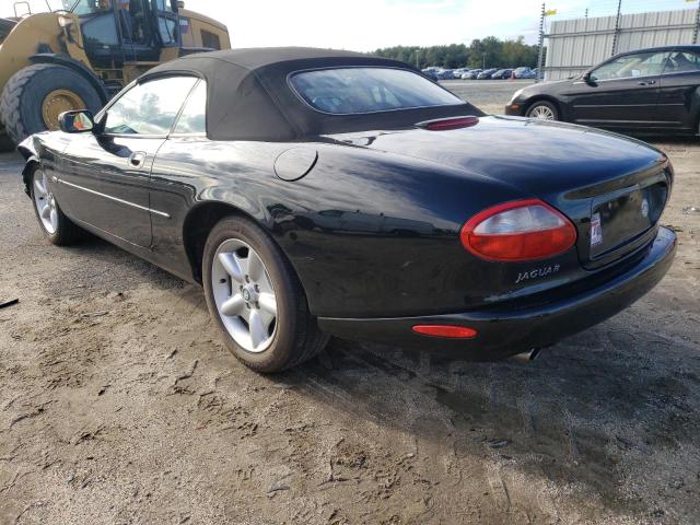 SAJGX2049XC032836 - 1999 JAGUAR XK8 BLACK photo 2