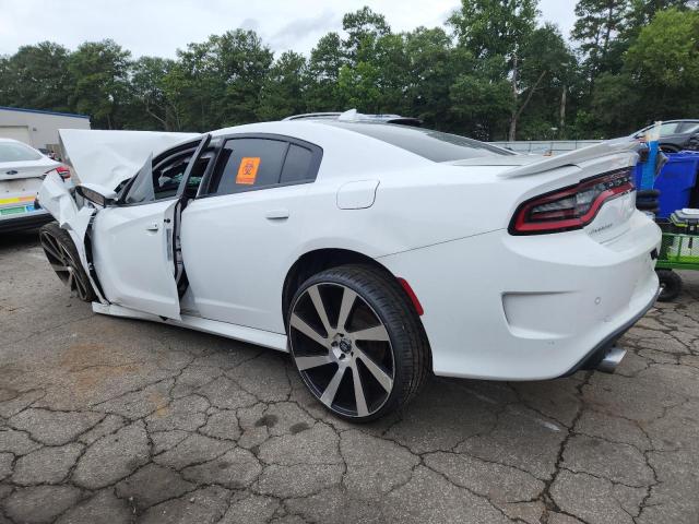 2C3CDXCT5MH528025 - 2021 DODGE CHARGER R/T WHITE photo 2