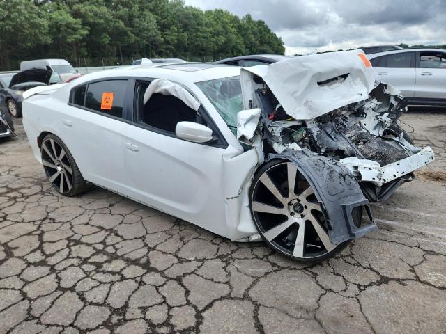2C3CDXCT5MH528025 - 2021 DODGE CHARGER R/T WHITE photo 4