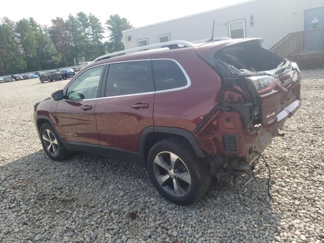 1C4PJMDNXKD294995 - 2019 JEEP CHEROKEE LIMITED RED photo 2